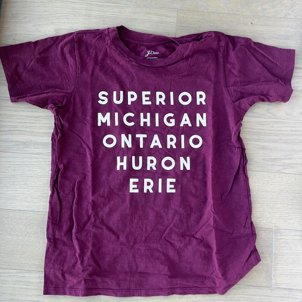 J. Crew Great Lakes t-shirt